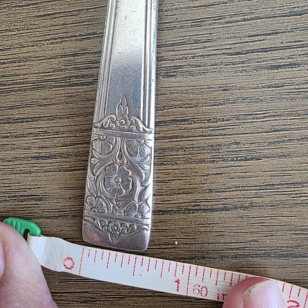 National Silver Co King Edward 3pc Silver-plated Flatware Cake Server & 2 Spoons - Picture 8 of 10